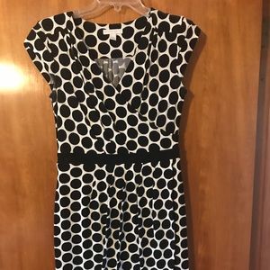New York And Company polka dot dress